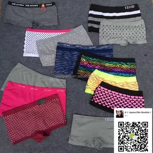 Mixed styles Mixed sizes Cheaper Seamless ladies boxers panties underwear stocklot for Brazil Columbiaa Mexico