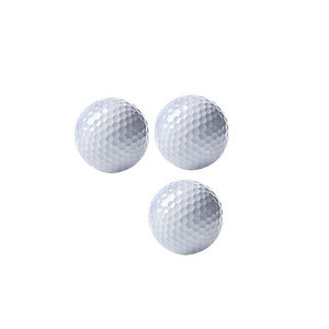 OEM High Quality 3 Layer <strong>White</strong> Tournament <strong>Golf</strong> <strong>Balls</strong> Surlyn+Synthetic Rubber Material Lotusflower GA27 Model - Product Image 5