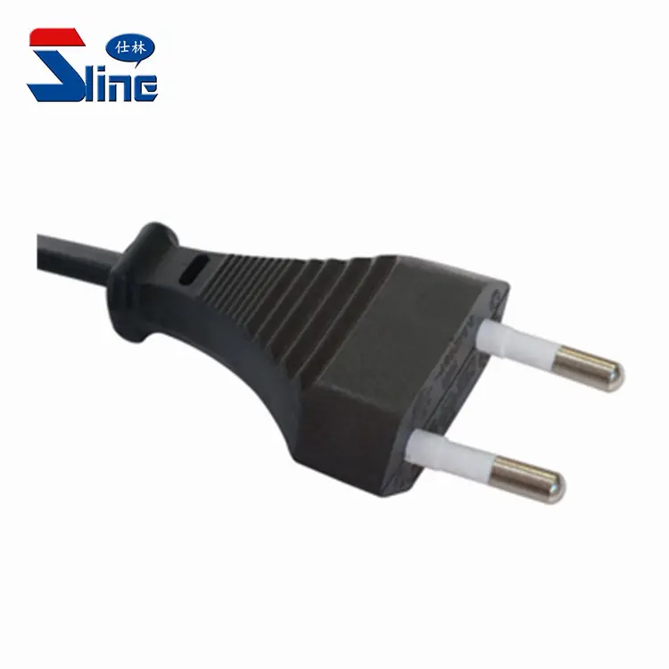Colokan Kabel Listrik 2 Pin Indonesia, dengan Kabel Tanam Indonesia Sertifikasi SNI 2.5A 250V