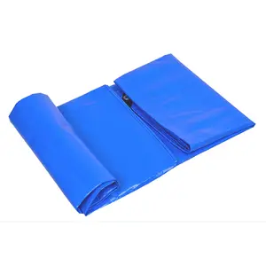 Bâche PE 180 vierge en tissu 100% g, 10x15 pieds, couverture de tente en poly résistant, imperméable, pour l'extérieur