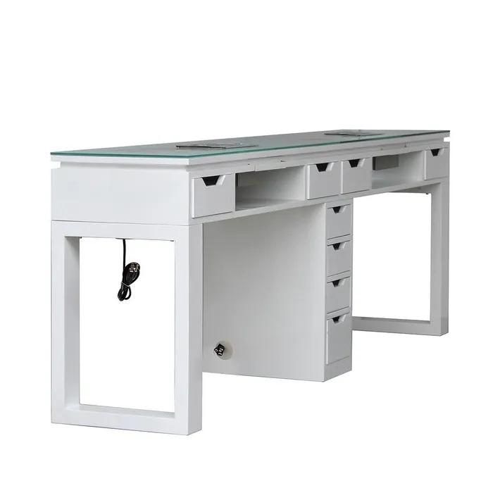 Nail Salon Manicure Tafel En Nagel Tafel Met Stofzuiger