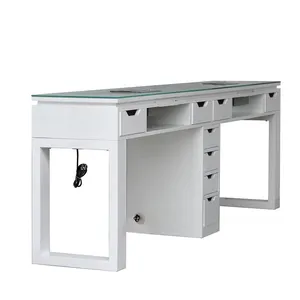 nail salon manicure table and nail table with vacuum cleaner