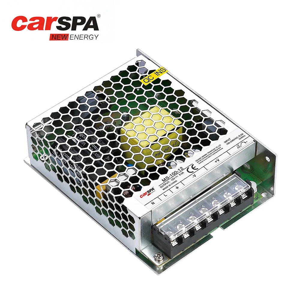 Universal Input Range AC To DC 12V 24V 100W Switching Power Supply