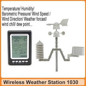Destino doméstico profesional 433 mhz inalámbrico estación meteorológica con energía solar - Product Image 1