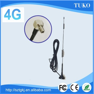 <span class=keywords><strong>Antena</strong></span> Externa Portátil Omni de Alta Calidad, Dipolo <span class=keywords><strong>4G</strong></span> de 12dbi con Imán y Resorte, 700-2700MHz, <span class=keywords><strong>Cable</strong></span> Coaxial RG174 de 75ohm - Product Image 4