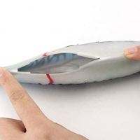 Creux maquereau gros leurres de pêche en plastique souple de peau de poisson de pêche thon marlin leurre