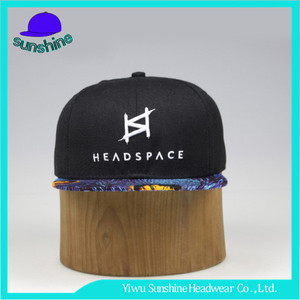 Cristiano Ronaldo carta hip hop tapa ajustable floral brim snapback negro sombreros al por mayor - Product Image 1