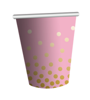 Gobelets en papier jetables écologiques de haute qualité personnalisés pour les fêtes