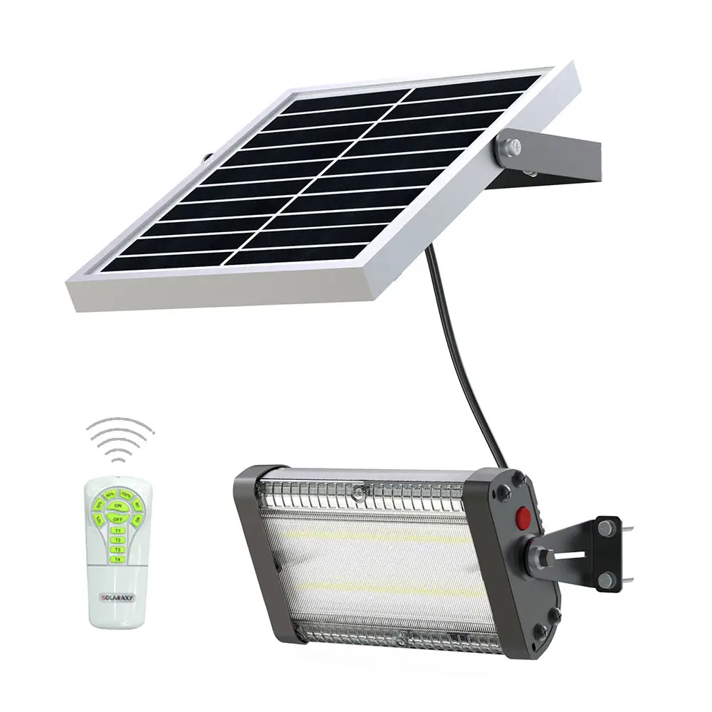 Remote Control Waterproof Outdoor Led Light Solar Cell light With Rechargeable Battery