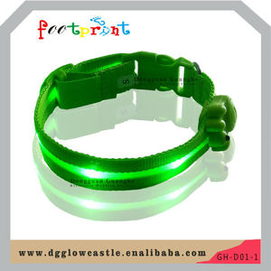 Colorful led usb rechargeable colliers pour animaux de compagnie pour <span class=keywords><strong>chat</strong></span> - Product Image 1