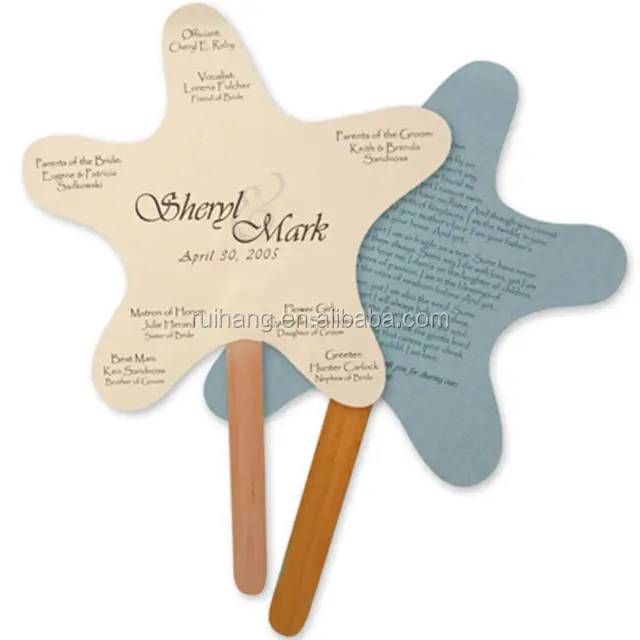 Romantic & lovely beach themed starfish shaped wedding invitations with stick