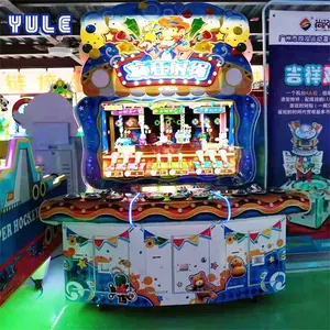 New indoor amusement coin operated kids lottery crazy ticket shooting used arcade game machine for sale card game