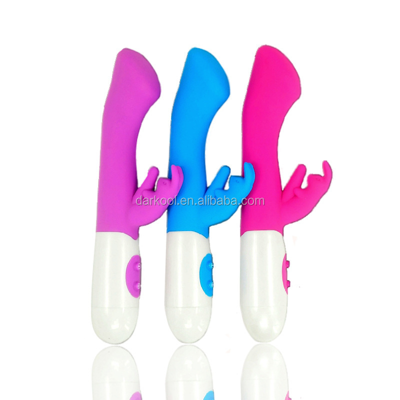 DG-002 Silicone Dual Fake Dildo Rabbit Vibrators