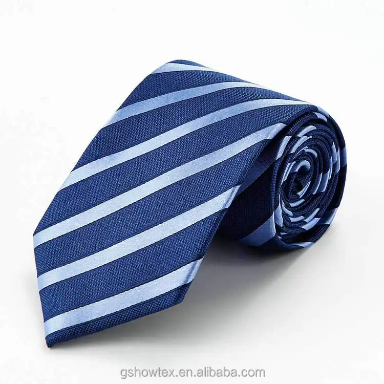 Atacado design simples personalizado tarja gravata de seda barato