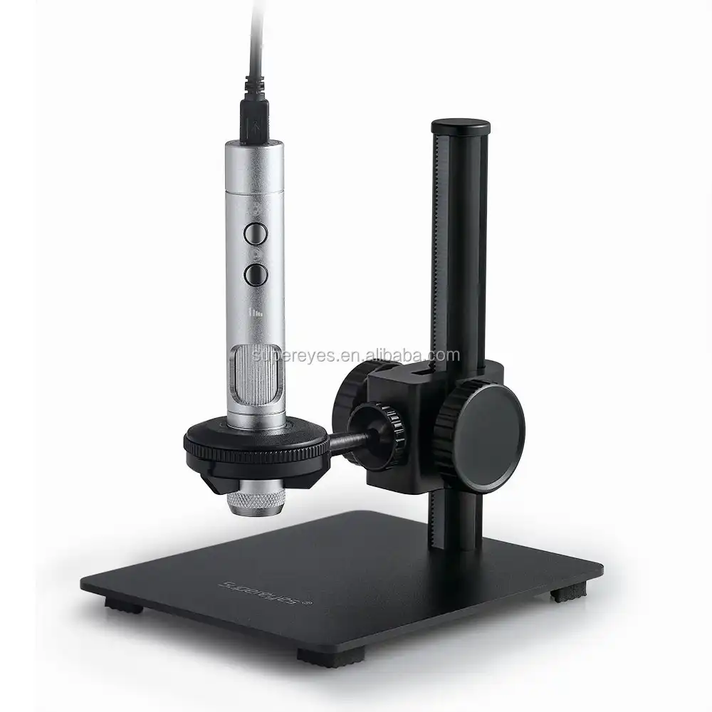 500X 5MP Tasca Portatile USB Digital Imaging Microscopio Con Intercambiabili Opzionale Lunga Messa A Fuoco del 1000X 2000X Lente Obiettivo