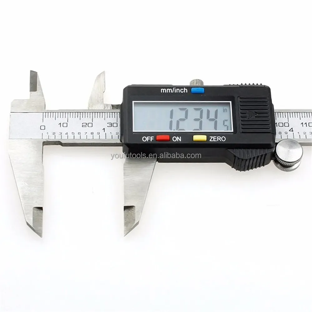 150 millimetri * 0.01 millimetri A Punta-Mascella In Acciaio Inossidabile Calibro Digitale Vernier Micrometro