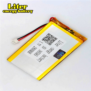 Socket 2.5 3.7 V 385585 405585 2800 mah Lithium polymer battery Rechargeable ion accumulator for DIY Mobile power bank e-book - Product Image 2
