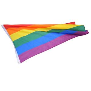 3x5ft bandera del arco iris bandera del poliester La Paz lesbiana del orgullo Gay LGBT con ojales/bandera del poliester para - Product Image 3
