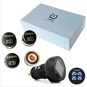 FAI DA TE sistema di monitoraggio della pressione dei pneumatici senza fili 433 mhz di tipo digitale <span class=keywords><strong>tpms</strong></span> con 4 sensori - Product Image 1