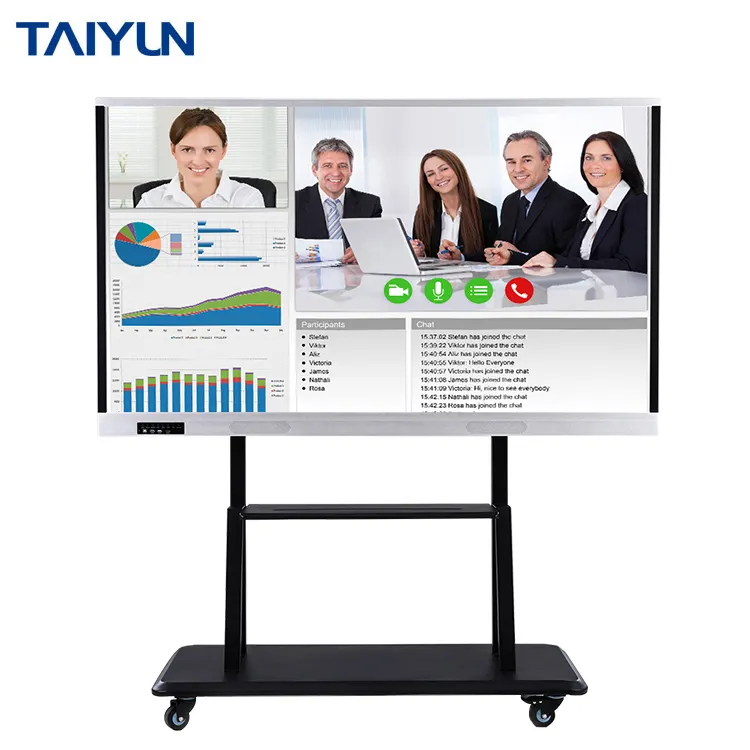 Taiyun all in one pc multi touch white interactive board for education