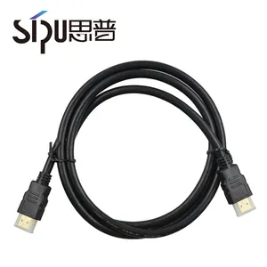 SIPU CCS Ultra kalite siyah Hdmi kablo desteği Ethernet 4k 3D