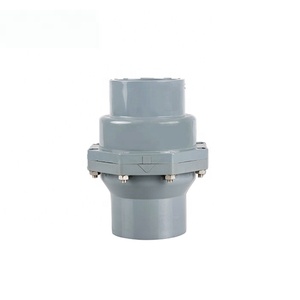 Tùy Chỉnh Màu Xám DIN Tiêu Chuẩn 1.0Mpa DN65 <span class=keywords><strong>PVC</strong></span> <span class=keywords><strong>Swing</strong></span> Kiểm Tra Van Với Socket Kết Thúc - Product Image 6