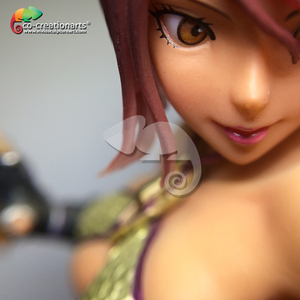 De fibra de vidrio película cifras vida tamaño Christie luchador de Tekken estatua - Product Image 2