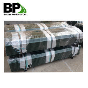 12 o 14 gauge spessore telespar acciaio zincato u canale segno flangia pali di recinzione - Product Image 5