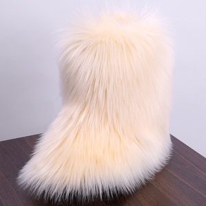 <span class=keywords><strong>Stivali</strong></span> di pelliccia di pecora di agnello mongolo finto colorato invernale all'ingrosso per ragazza - Product Image 5