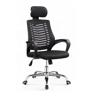 Executive ergonomischer Full Mesh Stoff drehbarer Bürostuhl mit hoher Rückenlehne