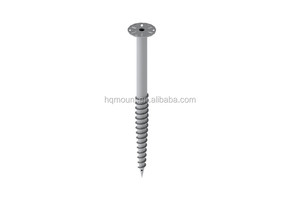 Anclajes de tornillo de tierra de acero inoxidable para sistema de montaje en Tierra solar - Product Image 4