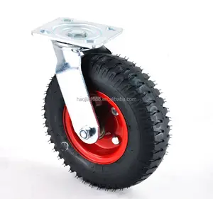 Quelle Werks produkte 2.50-4 Schwenk gummi Pneumatisches Reifen rollen rad - Product Image 1