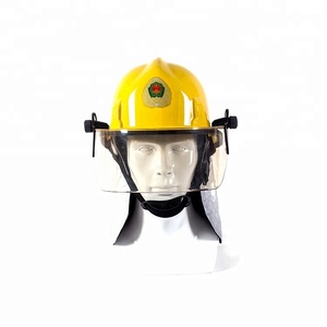 消防士ヘルメットCE Bullardイエローファイティングプロテクション - Product Image 4