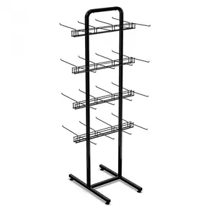 Dây sắt treo kẹo hiển thị rack, kẹo khuyến mãi hiển thị đứng