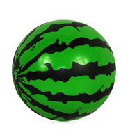 Ballon de plage en plastique en forme de pastèque en PVC de 8,5 pouces