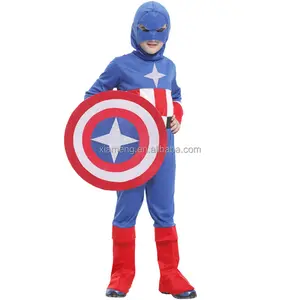 2016 captain America cosplay halloween kostüm für jungen