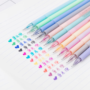 ¡Venta al por mayor! bolígrafo de gel <span class=keywords><strong>borrable</strong></span> de tinta multicolor adorable kawaii <span class=keywords><strong>con</strong></span> relleno de punta de diamante - Product Image 2