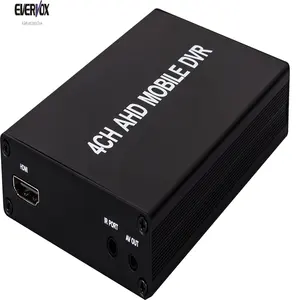 Лучший ночного видения 4 канала 1080p ручная камера для автомобиля hd cctv dvr