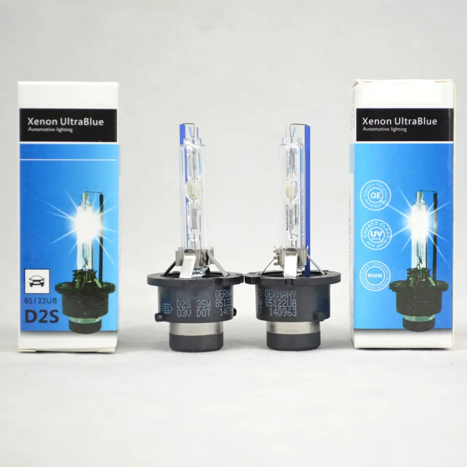 1 Pair OEM 35W D2S Xenon HeadLight 4300K 5000K 6000K D2S HID Xenon BULB