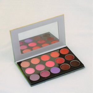 Tavolozza di ombretti OEM tavolozza personalizzata in cartone il tuo marchio di trucco - Product Image 3