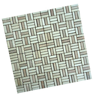 Châu âu Ngoài Trời Quảng Trường 2 Inch Leo Núi Mẫu Trang Trí Sàn Gạch Bảng Mosaic - Product Image 2