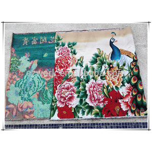 80*180cm di alta qualità Jacquard floreale arte della parete meravigliosa pittura floreale Fine inchiostro coordinazione penna commisurata Aubusson tessuto - Product Image 5