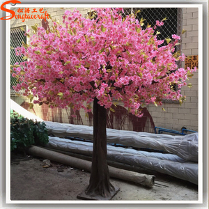 Songtao fournisseur vente chaude mini en plastique fleurs de <span class=keywords><strong>cerisier</strong></span> arbres noms de feuilles en inde - Product Image 3