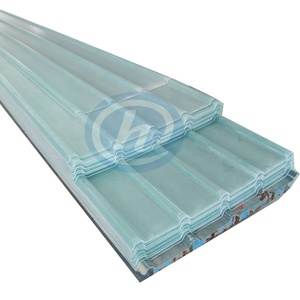 Toiture translucide FRP feuille de plastique de serre de toit en verre - Product Image 3
