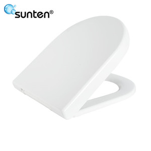 Cerámica sanitaria inodoro <span class=keywords><strong>WC</strong></span> más barato tapa del inodoro con forma <span class=keywords><strong>de</strong></span> d - Product Image 1