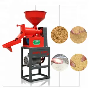 DAWN AGRO Auto Rice Mill Machine Rice Huller Mini Satake Rice Milling Machinery for Home Use