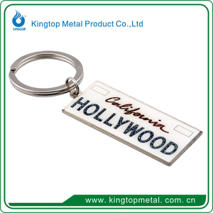 السياحية اللون تصفيح تذكارية ختم ذهبي شكل ميدالية مفاتيح معدنية ل دبي الجمل تذكارية - Product Image 2