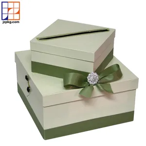 Elegant decoration wedding card box luxury wholesale