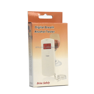 Genauigkeit Digital anzeige Schlüssel bund Wein Alkohol tester Einweg für Fahrer <span class=keywords><strong>test</strong></span>, AT-64