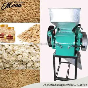 Wheat rice soybean flaking mill machine grains flattening machine for sale